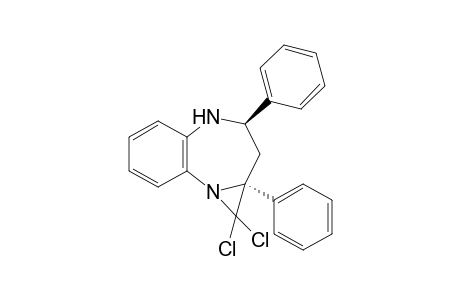 (trans)-1,1-dichloro-1a,3-diphenyl-3,4-dihydro-2H-azirino[1,2-a][1,5]benzodiazepine