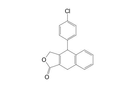4-(4-Chlorophenyl)-4,9-dihydronaphtho[2,3-c]furan-1(3H)-one