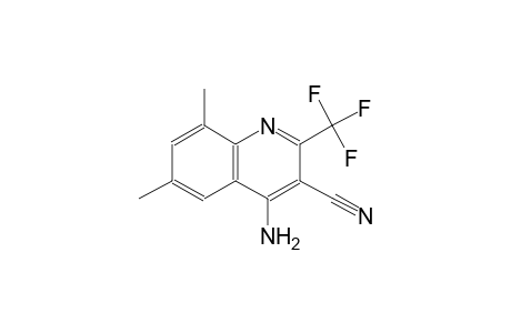 4-Amino-6,8-dimethyl-2-trifluoromethyl-quinoline-3-carbonitrile