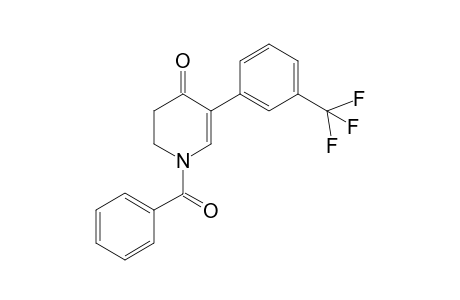 3-(3-Trifluoromethylphenyl)-N-benzoylazacyclohex-2-en-4-one