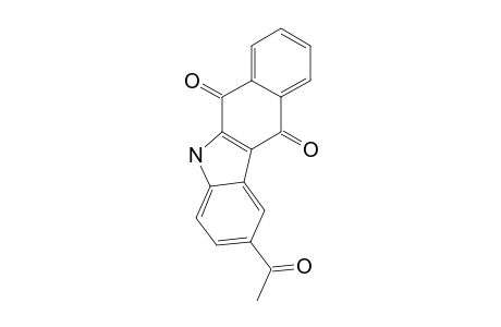 2-ACETYL-5H-BENZO-[B]-CARBAZOLE-6,11-DIONE