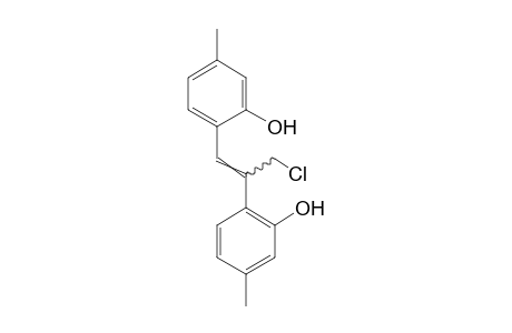 6,6'-(CHLOROMETHYLVINYLENE)DI-m-CRESOL