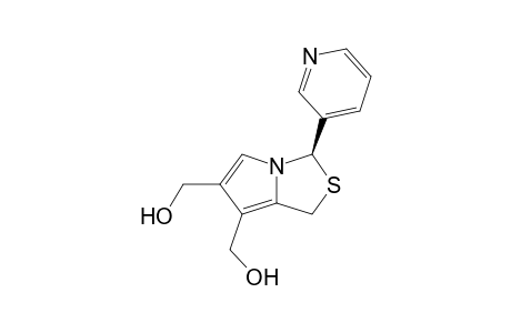 (3R)-6,7-Bis(hydroxymethyl)-3-(pyridin-3-yl)-1H,3H-pyrrolo[1,2-c]thiazole