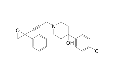 N-(4',5'-Epoxy-4'-phenylpent-2'-ynyl)-4-(4'-chlorophenyl)-4-piperidinol