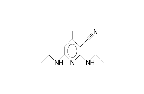 2,6-Bis(ethylamino)-4-methyl-3-pyridinecarbonitrile