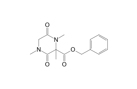 3-Benzyloxycarbonyl-1,3,4-trimethylpiperazine-2,5-dione