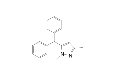 5-(Diphenylmethyl)-1,3-dimethylpyrazole