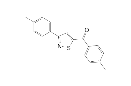 5-(4-Methylbenzoyl)-3-(4-methylphenyl)isothiazole