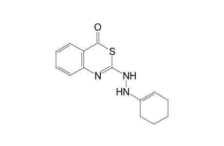 2-(2-Cyclohexenylhydrazinyl)-4H-benzo[d][1,3]thiazin-4-one