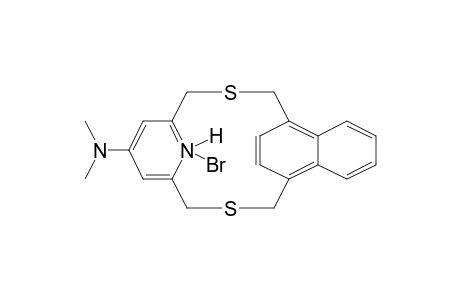 2,13-Dithia[3](1,4)naphthaleno[3](2,6)pyridinophane, 19-(dimethylamino-
