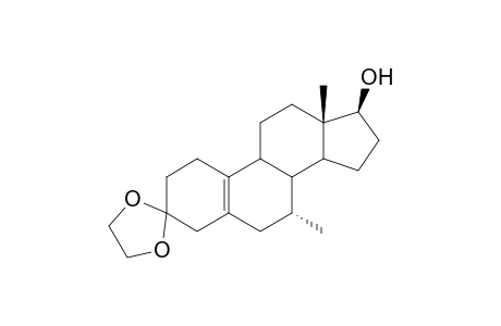 7.alpha.-Methyl-3,3-(ethylenedioxy)-5(10)-estren-7-ol