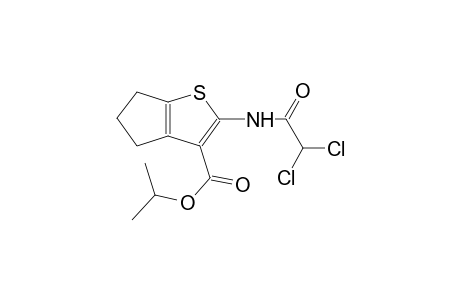 isopropyl 2-[(dichloroacetyl)amino]-5,6-dihydro-4H-cyclopenta[b]thiophene-3-carboxylate