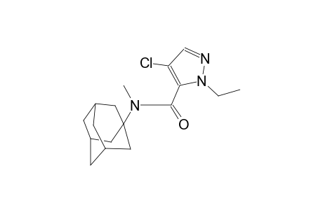 N-(1-adamantyl)-4-chloro-1-ethyl-N-methyl-1H-pyrazole-5-carboxamide