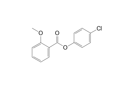 o-Anisic acid, 4-chlorophenyl ester