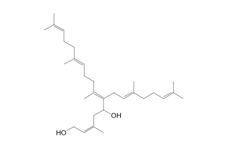 (2Z,6E,10E)-6-[(2E)-3,7-Dimethyl-2,6-octadienyl]-3,7,11,15-tetramethyl-2,6,10,14-hexadecatetraene-1,5-diol