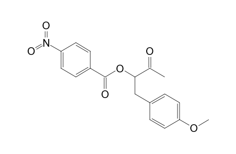 4-Nitrobenzoic acid (2-keto-1-p-anisyl-propyl) ester
