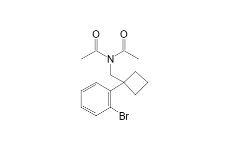 [1-(2-Bromophenyl)cyclobutyl]methanamine, N,N-diacetyl