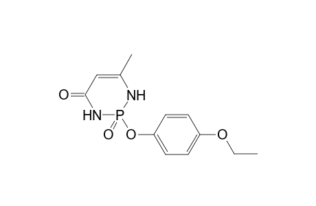 2-(4-Ethoxyphenoxy)-6-methyl-2,3-dihydro-1,3,2-diazaphosphinin-4(1H)-one 2-oxide