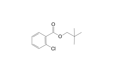 2-Chlorobenzoic acid, 2,2-dimethylpropyl ester