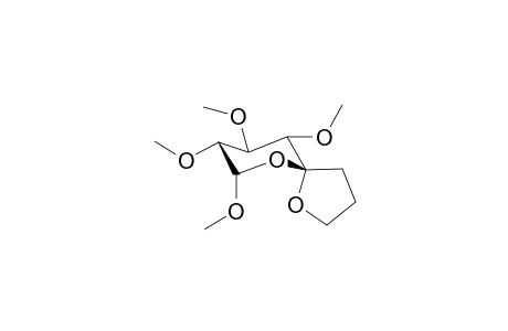 (5R)-6-Deoxy-5,2'-epoxy-6-ethyl-2,3,4-tri-O-methyl-.alpha.,D-glucopyranoside