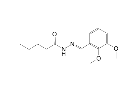 pentanoic acid, 2-[(E)-(2,3-dimethoxyphenyl)methylidene]hydrazide