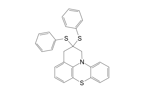 1H-Pyrido[3,2,1-kl]phenothiazine, 2,3-dihydro-2,2-bis(phenylthio)-