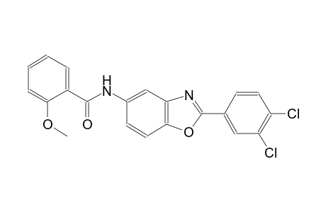 benzamide, N-[2-(3,4-dichlorophenyl)-5-benzoxazolyl]-2-methoxy-