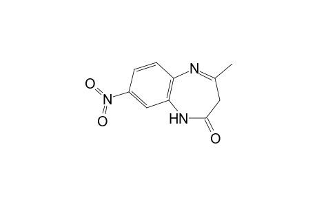 4-Methyl-8-nitro-1,3-dihydro-2H-1,5-benzodiazepin-2-one