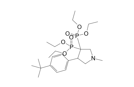 Tetraethyl 4-(4-tert-butylphenyl)-1-methylpyrrolidine-3,3-diyldiphosphonate