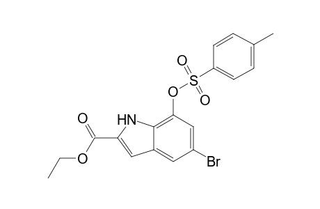 Ethyl 5-bromo-7-(p-toluenesulfonyl)indole-2-carboxylate