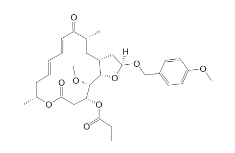.alpha.-Platenolide W1 4-Methoxybenzylacetal