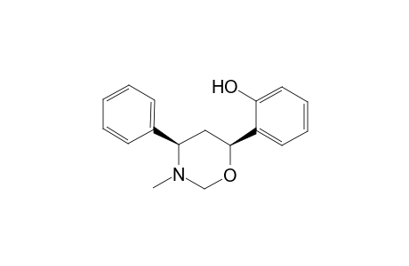 3-Methyl-4(RS)phenyl-6(SR)-(2-hydroxy)phenyl-1,3-tetrahydroxazine