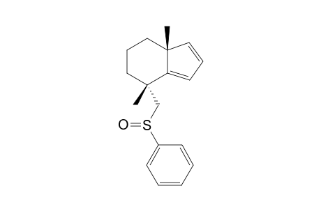 2,6-Dimethyl-2-phenylsulfinylmethylbicyclo[4.3.0]nona-1,7-diene
