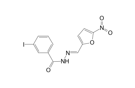 3-Iodo-N'-[(E)-(5-nitro-2-furyl)methylidene]benzohydrazide
