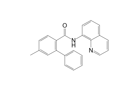 5-Methyl-N-(quinolin-8-yl)-[1,1'-biphenyl]-2-carboxamide
