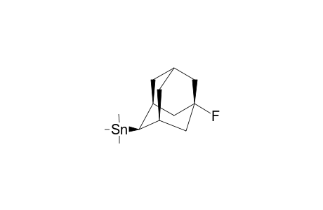 (E)-2-TRIMETHYLSTANNYL-5-FLUOROADAMANTANE