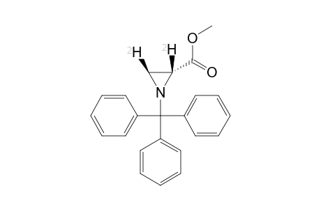METHYL-(2R,3S)-N-TRITYL-[2,3-2H2]-AZIRIDINE-2-CARBOXYLATE