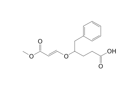 4-[2'-(Methoxycarbonyl)ethenyloxy]-5-phenylpentanoic acid