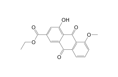 Ethyl 9,10-Dihydro-4-hydroxy-5-methoxy-9,10-dioxo-2-anthracenecarboxylate