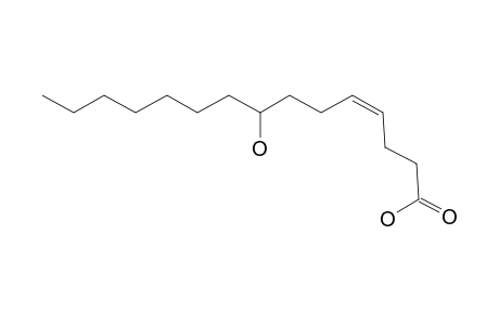 8-Hydroxypentadec-4(Z)-enoic Acid