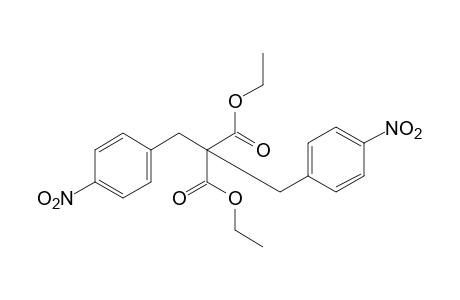 bis(p-nitrobenzyl)malonic acid, diethyl ester