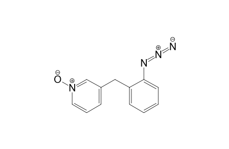 Pyridine, 3-[(2-azidophenyl)methyl]-, 1-oxide