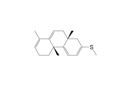 1,4b,5,6,10,10a-Hexahydro-4b.beta.,8,10a.beta.-trimethyl-2-methyl-thiophenanthrene