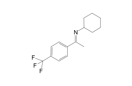 N-(1-(4-(trifluoromethyl)phenyl)ethylidene)cyclohexanamine