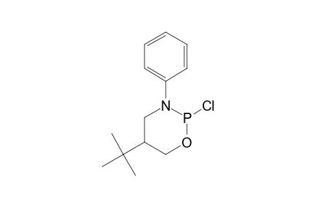 2-CHLORO-3-PHENYL-5-TERT.-BUTYL-1,3,2-OXAZAPHOSPHORINANE