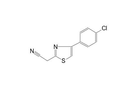 [4-(4-chlorophenyl)-1,3-thiazol-2-yl]acetonitrile