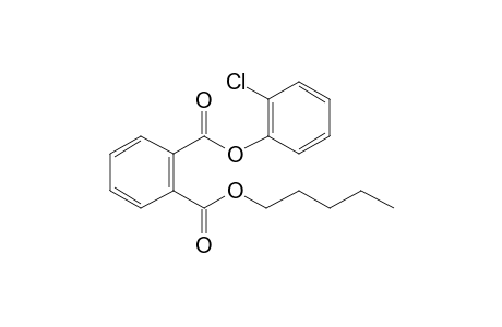 Phthalic acid, 2-chlorophenyl pentyl ester