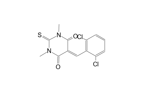 5-(2,6-dichlorobenzylidene)-1,3-dimethyl-2-thioxodihydro-4,6(1H,5H)-pyrimidinedione