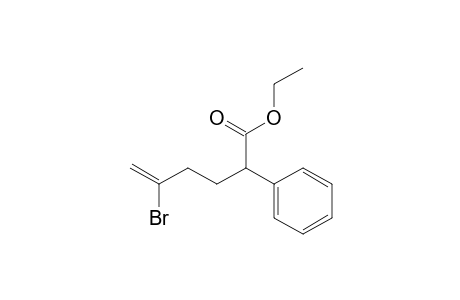 Ethyl 5-bromo-2-phenylhex-5-enoate