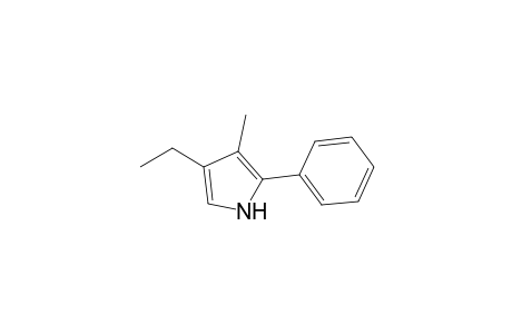4-Ethyl-3-methyl-2-phenyl-1H-pyrrole